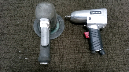 Orbital Sander and (1/2") Impact Wrench