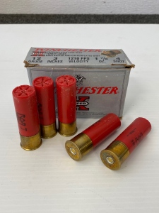 (10) Rnds. Winchester 12 GA. 3” 4-Shot ShotShells