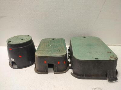 (3) Assorted Irrigation Valves