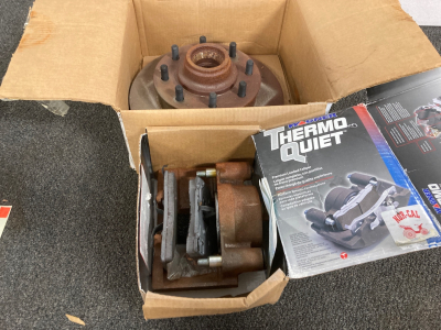 Brake Rotor And Wagner Thermo Quit Premium Loaded Caliper