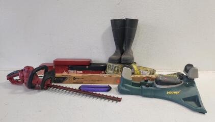(3) Gun Cleaning Kits (1) Caldwell Matrix Shooting Rest And More