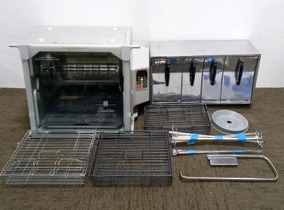 Rotisserie/BBQ Oven and Kitchen Drawer System