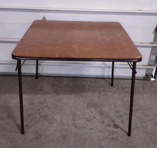 Foldable Square Padded Table