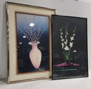 (1) William Todd Haile Poster (1) Steven Kenny Painting