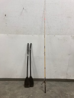 Fishing Pole And Paddles