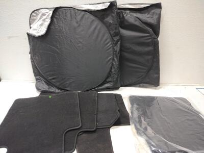 Vehicle Floor Carpet Sets and Car shades