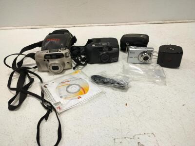 Pentax Camera's, Kodak camera and software