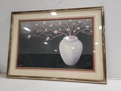(1) William Todd Haile Cherry Blossom Print