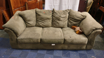 3-Seater (Green) Padded Couch