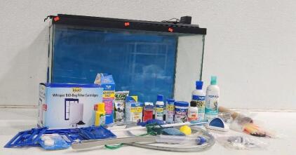 (1) 25 Gallon Fish Tank And More