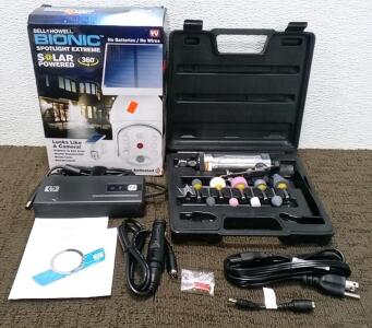 HP (90W) Combo Adapter, Dummy Camera, and Craftsman Air Grinder Kit