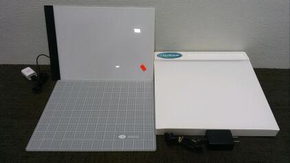 Light Box, Pad, and Cutting Mat