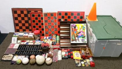 Checkers, Cards, Dice, and More