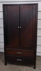 Modus Nevis TV/Wardrobe Armoire In Espresso
