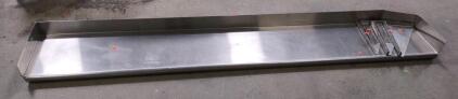 (2) Metal Industrial Racks