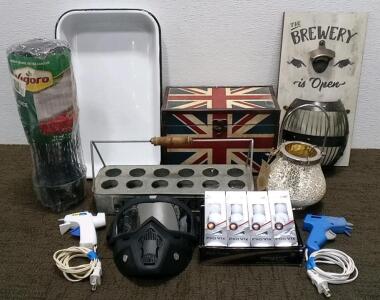 Home Decor, (12) Golf Balls, Vigoro Fence, and More