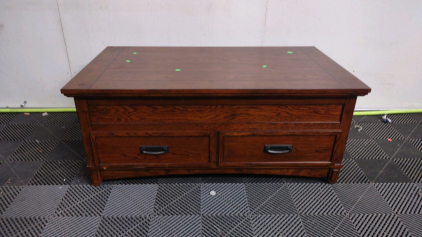 46&frac12;"x 26&frac12;"x 19&frac12;" Ashley Furniture Cross Island Cocktail Table (Brown)
