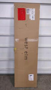 New-West Elm Marble Top (Carrara White)-Slab of Marble 66.4"L x 19.5"W x 5.4"H