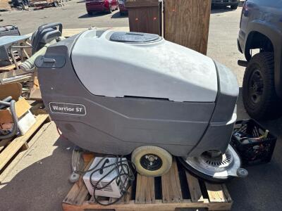 (1) Advance Warrior ST Walk-Behind Floor Scrubber
