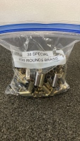 (200) Brass Casings Of 38 Special