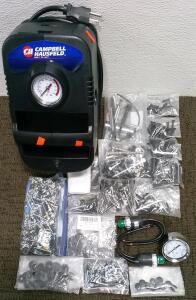 Air Compressor, Hardware, Pressure Gauge, and More
