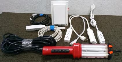 Outlet Protector, Outlet Strips, Work Light, and More