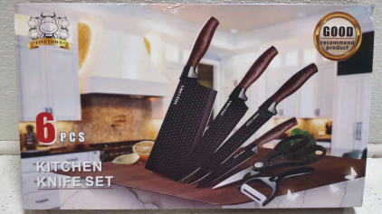 &bull;Five Cows&bull; 6 pcs. Kitchen Knife Set