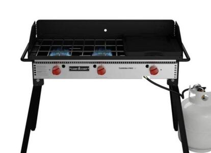 Camp Chef Tundra Pro 16 3-Burner Camping Stove