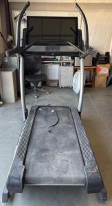 NordicTrack Treadmill H 5&rsquo; 8&rdquo; W 3&rsquo; 6&rdquo; L 5&rsquo; 6&rdquo;