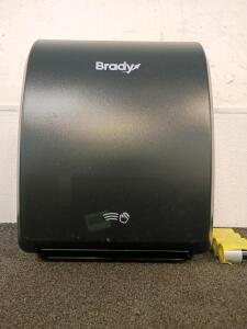 (2)Electronic Hand Towel Roll Dispenser 1 White 1 Black
