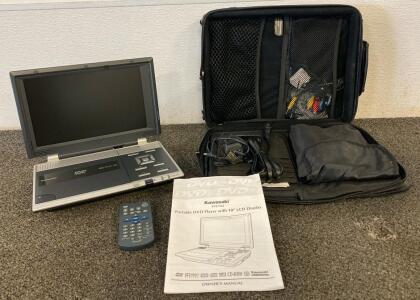 Kawasaki PSV1102 Portable DVD Player With 10&rdquo; LCD Display