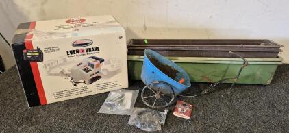 EvenBrake Portable Proportional Braking System(Unable to Test), Garden Hanging Planters(4), Garden Decor, Miscellaneous Tool Parts
