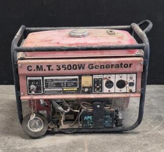C.M.T. 3500W Generator (Unable to Test)
