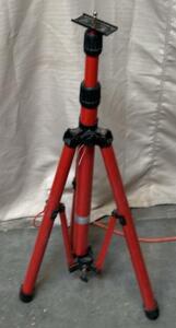 Red Surveying Tripod