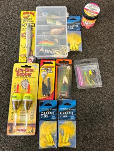 Crappie Jigs, Panfish Poppet Assortments, Bobbers, And More