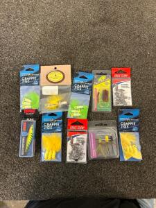 Bug Casting Kit, Big Fish Poppers, Crappie Jigs, Panfish Popper Assortment, And More!!
