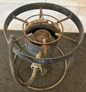 Outdoor Proprane Burner, 5 Various Sizes Of Gas Containers, Laterns, And 2 Tarps