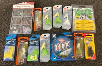 Bug Casting Kit, Beetle Spin, Crappie Jigs, Spinners, And More
