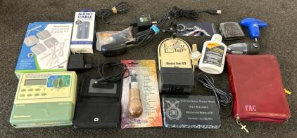 Water Master Model 57176, Cables, Lock Stitch Sewing AWL, And More