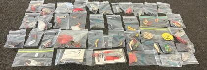Variety Of Fishing Lures Including Flatfish Lures, Spinners, And More!!