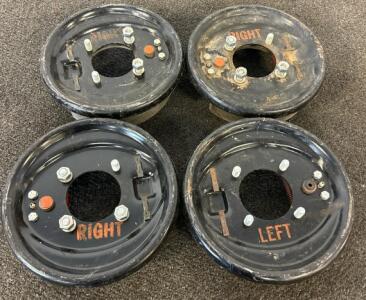 3 Right-Hand Side Drum Break Backing Plates And One Left One
