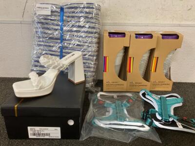 Spa Slippers, Women&rsquo;s Fashion Footwear- White Size 8 And More