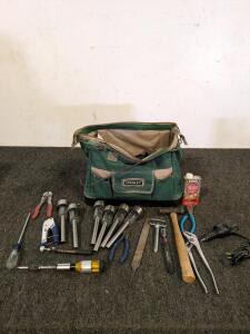 Assorted tools including hammer pliers and so much more