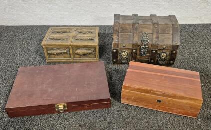 Beautiful Wood Boxes(3), Wood Box Gun Cleaning Kit