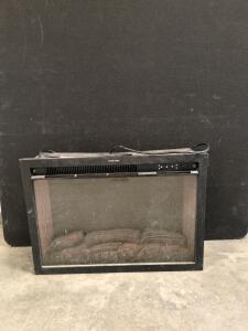 Electric fireplace insert
