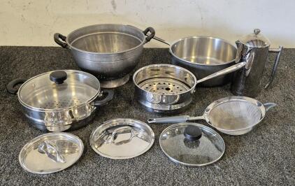 Pots, Strainers, Lids, Coffee Maker, Sieve