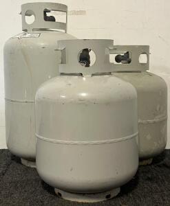 (3) Propane Tanks