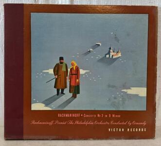 Vintage Rachmanioff Concerto No. 3 Vinyl Record Album