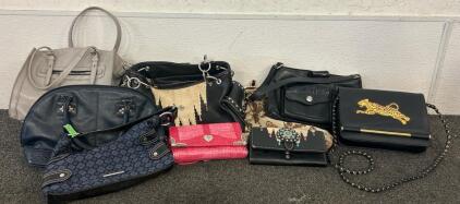 Vintage Purses- Including Clutches And Hand Bags