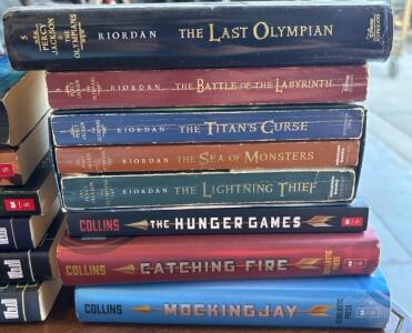Various YA Books; Percy Jackson, Hunger Games and More!